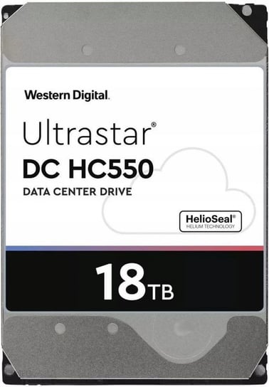 Dysk Western Digital Ultrastar DC HC550 He18 18TB 3,5" 7200 512MB SATA Western Digital