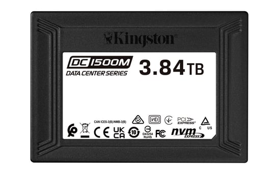 Dysk wewnętrzny SSD Kingston DC1500M 3,84TB U.2 Enterprise NVMe Kingston