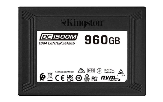 Dysk wewnętrzny SSD Kingston DC1500M 960GB U.2 Enterprise NVMe Kingston