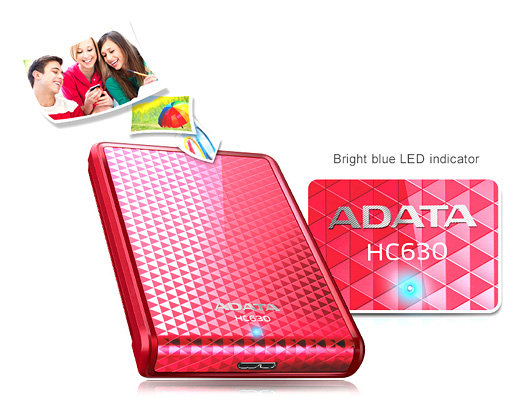Dysk zewnętrzny ADATA DashDrive HC630, 500 GB, USB 3.0 Adata