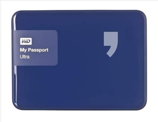 Dysk zewnętrzny HDD WESTERN DIGITAL My Passport Ultra WDBGPU0010BBL, 1 TB, USB 3.0 Western Digital