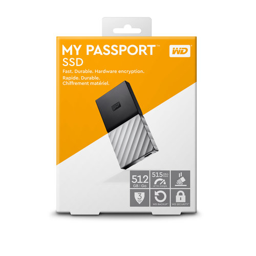 Dysk zewnętrzny SSD WD My Passport, 512 GB Western Digital