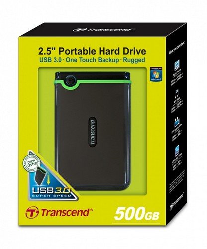 Dysk zewnętrzny TRANSCEND StoreJet 25 M3, 500 GB, USB 3.0 Transcend