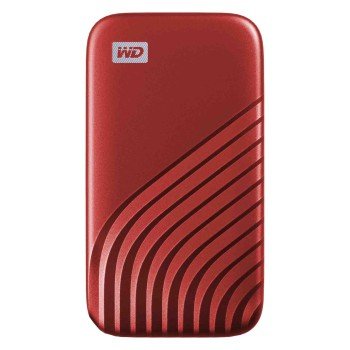 Dysk zewnętrzny WESTERN DIGITAL My Passport SSD,WDBAGF5000ARD-WESN, 500 GB, USB-C 3.1, czerwony Western Digital