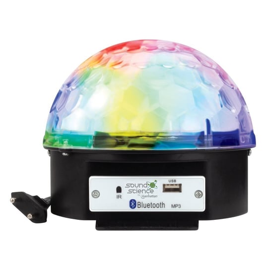 Dyskotekowa Kula Manhattan Disco LED z Głośnikiem Bluetooth / USB Manhattan