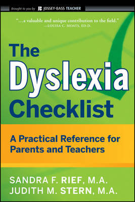 Dyslexia Checklist Rief Sandra F.