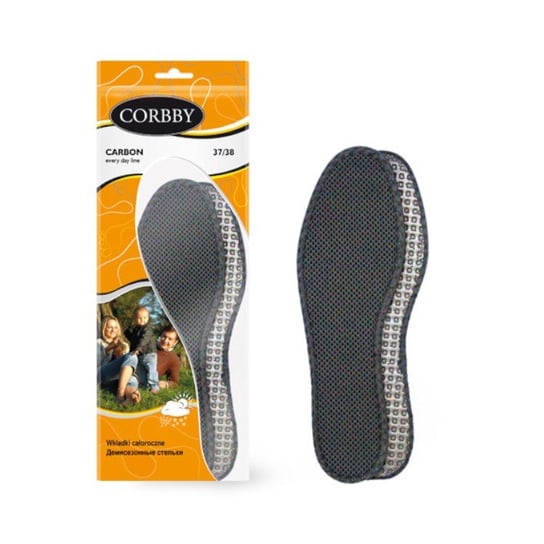 Dystansujące Wkładki Do Butów Z Węglem Aktywnym Corbby R. 39/40 Corbby
