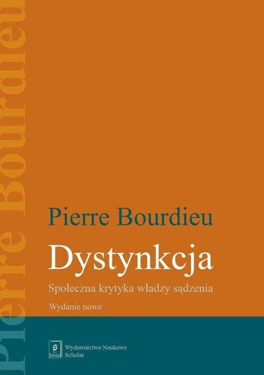 Dystynkcja Bourdieu Pierre