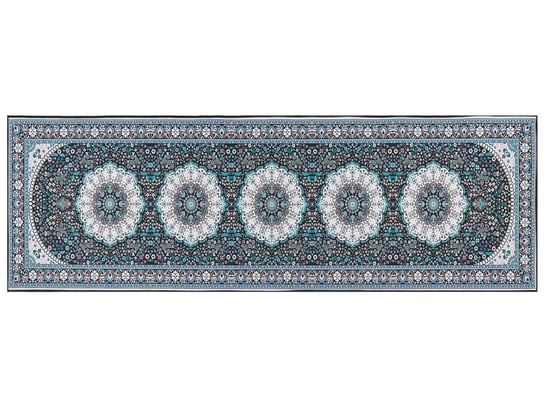 Dywan 80 x 240 cm niebieski GEDIZ Beliani