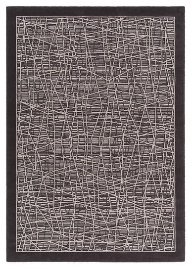 Dywan AGNELLA Avior, grafit, 80x160 cm Agnella