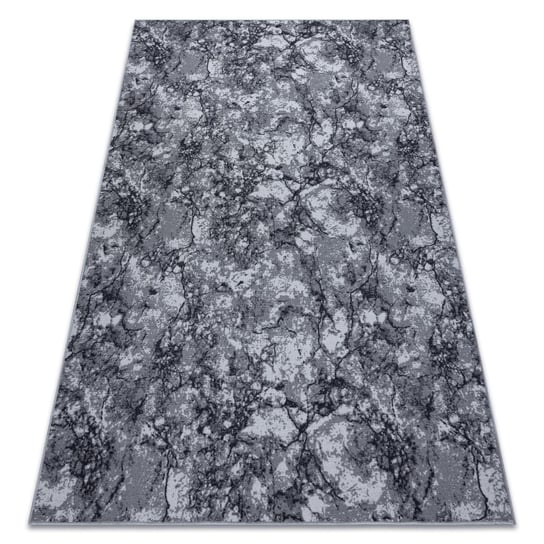 DYWAN - antypoślizgowa wykładzina dywanowa MARBLE marmur, kamień szary, 100x400 cm Dywany Łuszczów