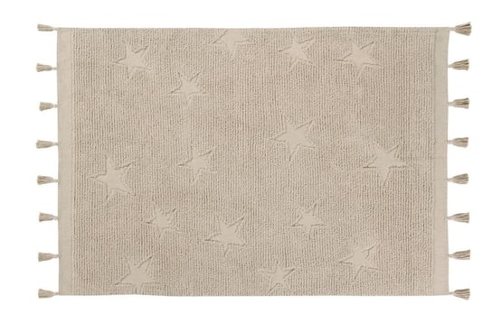 Dywan bawełniany, MIA HOME, Hippy Stars, beżowy, 120x175 cm MIA home