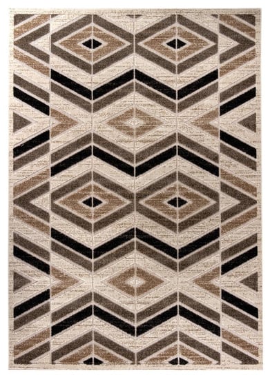 Dywan CARPETFORYOU Ethno Collection, brązowo-kremowy, 180x270 cm Carpetforyou