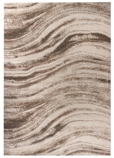 Dywan CARPETFORYOU Ethno Collection Sand Waves, brązowy, 120x170 cm Carpetforyou