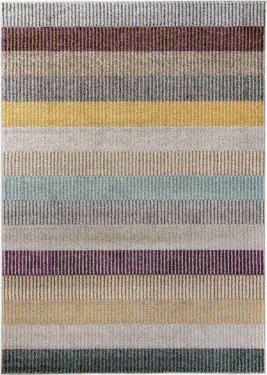 Dywan CARPETFORYOU Light Collection Colour Stripes, 120x170 cm Carpetforyou