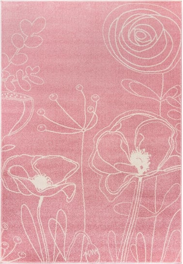 Dywan CARPETFORYOU Light Collection Pinky Agnes, różowy, 80x150 cm Carpetforyou