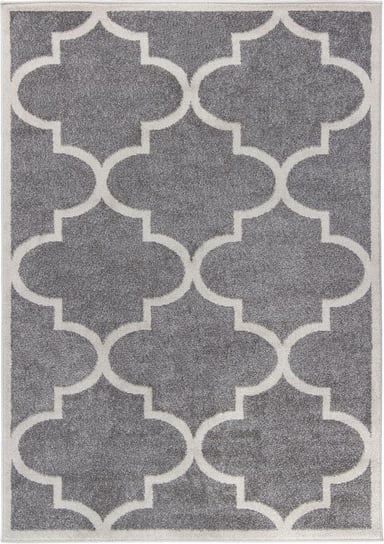 Dywan CARPETFORYOU Light Collection Talizman Grey, szary, 80x150 cm Carpetforyou