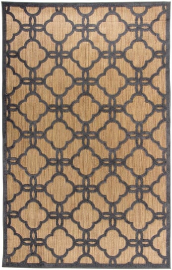 Dywan CARPETFORYOU Nature Collection, Marocco, brązowo-czarny, 76x120 cm Carpetforyou