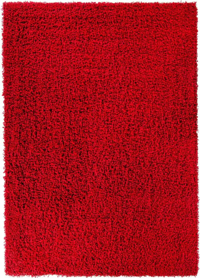 Dywan CARPETFORYOU Shaggy Mellow, czerwony, 160x230 cm Carpetforyou