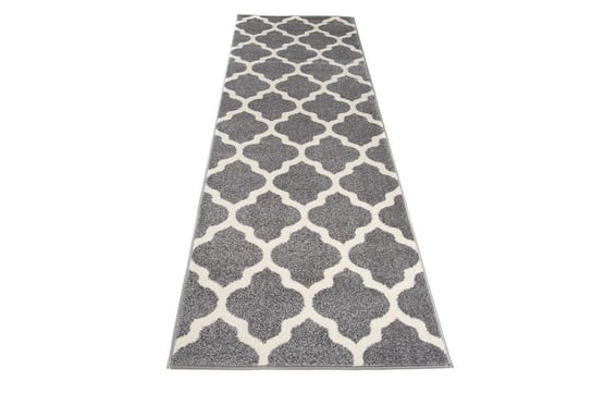 Dywan chodnik  nowoczesny szary Komfort MAROKOK082A GRAY MAROKO O0X (0.70*4.00) CARPETPOL