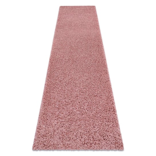 Dywan, Chodnik SOFFI shaggy 5cm różowy - do kuchni, przedpokoju, na korytarz, 60x250 cm Dywany Łuszczów