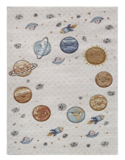 DYWAN DLA DZIECI DZIECIĘCY FUNNY SOLAR SYSTEM 160x230 Komfort