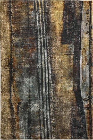 Dywan Drukowany Brązowy - PRINT FOREST BROWN 18930 160x230 cm CARPETS & MORE