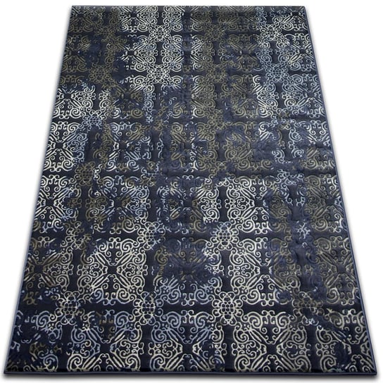 Dywan DYWANY ŁUSZCZÓW Drop Jasmine 453, dark blue, 133x190 cm Dywany Łuszczów