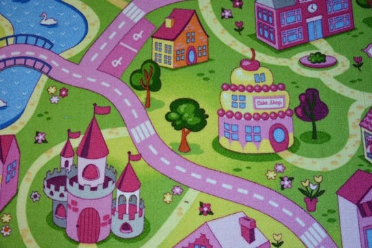 Dywan dziecięcy SWEET TOWN, 100x300 cm Dywany Łuszczów