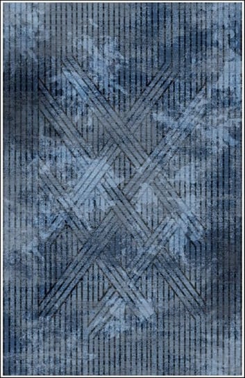 Dywan FISUN niebieski, wymiary: 120x180 MANI TEXTILE
