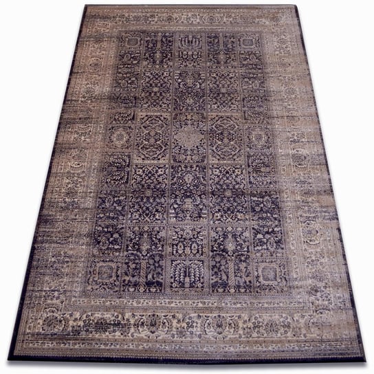 Dywan heat-set DYWANY ŁUSZCZÓW Jasmin 8580, czarny, 240x350 cm Dywany Łuszczów