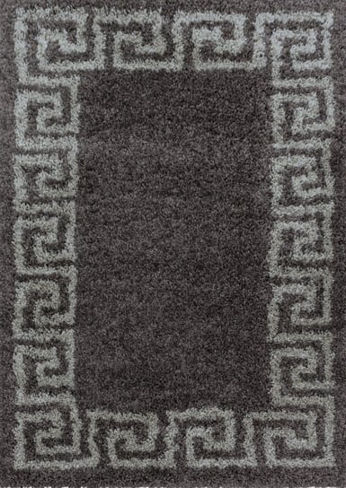 Dywan Hera shaggy klasyczny brązowy, 120x170 cm Oaza Dywany