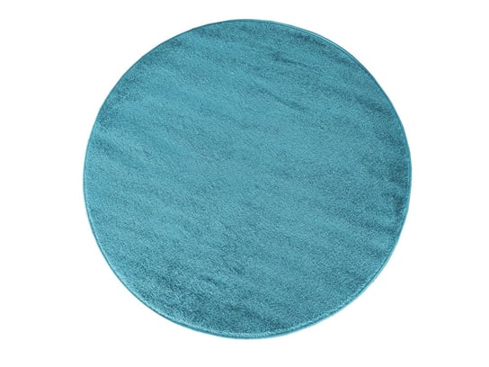 Dywan jednolity jednokolorowy Uncolore koło - niebieskie (N) niebieski 120 cm Pani Dywanik