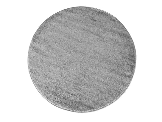 Dywan jednolity  jednokolorowy Uncolore koło - szare (N) szary 100 cm Pani Dywanik