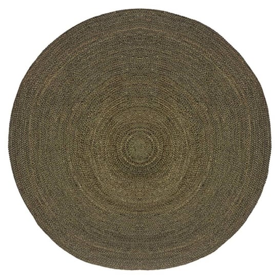Dywan Jute, okrągły, XL, khaki, 150x150 cm LABEL51