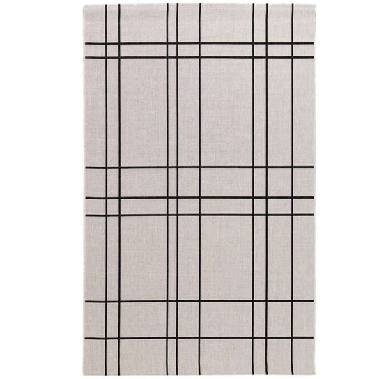 Dywan Modern Lines wool/black 160x230cm, 160 × 230 cm Dekoria