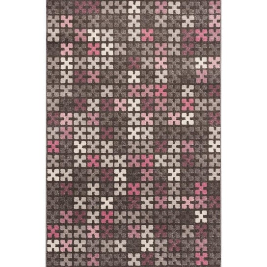 Dywan Modern Puzzle Charisma, szary, 135x190 cm Dekoria