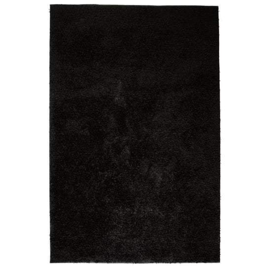 Dywan MWGROUP Shaggy, czarny, 80x150 cm vidaXL