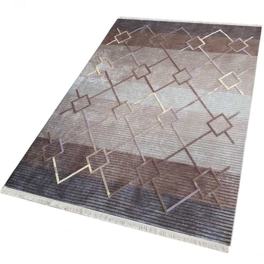 Dywan nowoczesny boho Hypno 06 brązowy - 80 x 150 cm Home Carpets
