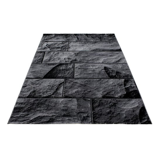 Dywan nowoczesny Parma Granit czarny 80 cm x 150 cm Oaza Dywany