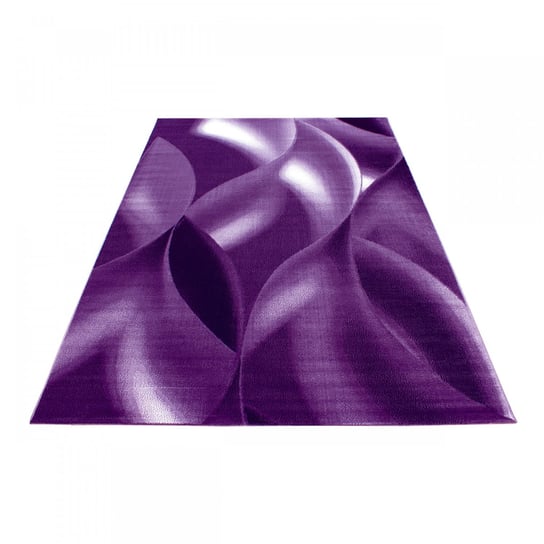 Dywan nowoczesny Plus wstęgi fioletowy 240 cm x 340 cm Oaza Dywany