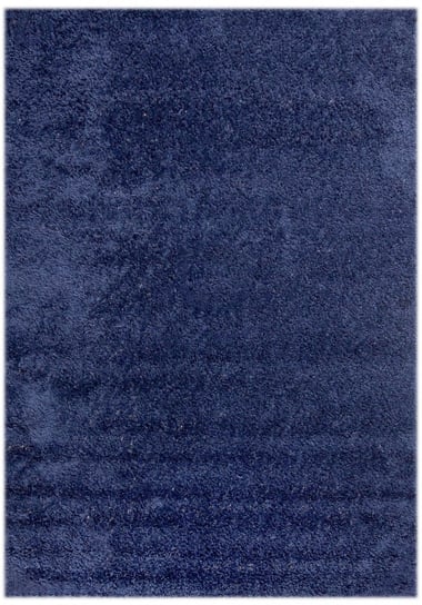 Dywan nowoczesny shaggy niebieski P113A NAVY SOHO S77 (0.80*2.50) CARPETPOL