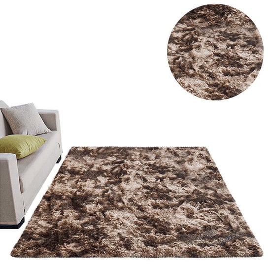 Dywan Ombre Shaggy Strado 130x190 OmbreCoffee (Brązowy) STRADO