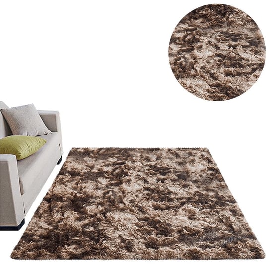 Dywan Ombre Shaggy Strado 160x200 OmbreCoffee (Brązowy) STRADO