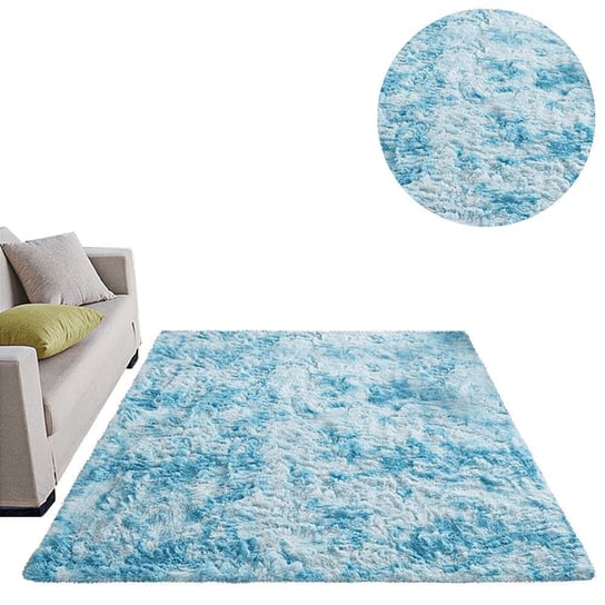 Dywan Ombre Shaggy Strado 200x260 OmbreBlue (Jasny Niebieski) STRADO