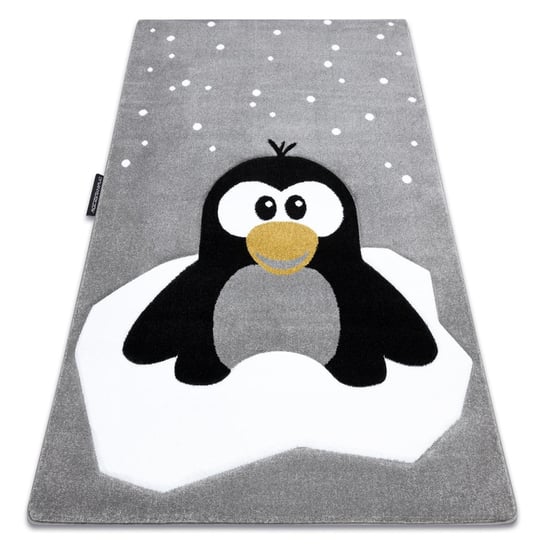 Dywan Petit Penguin, Pingwin, szary, 160x220 cm Dywany Łuszczów