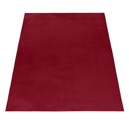 Dywan pluszowy Pouffy czerwony 80 cm x 150 cm Oaza Dywany