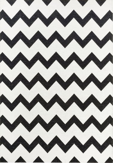 Dywan SCANDI, biały, czarny, 160x230 cm Pigmejka