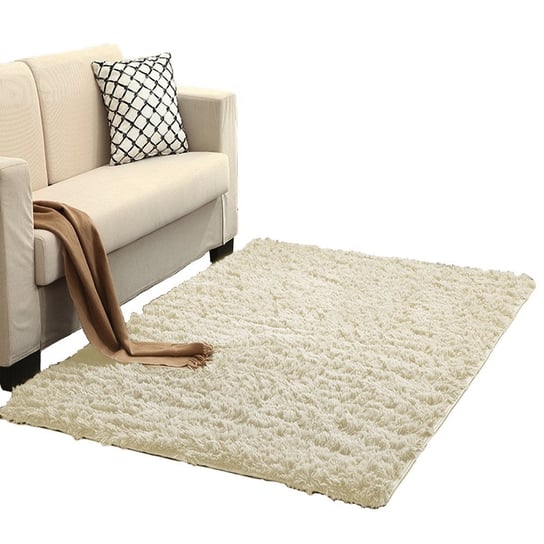 Dywan Shaggy, CreamBeige, beżowy, 160x220 cm STRADO