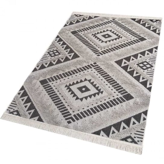Dywan sznurkowy, Delphi 01, szary, boho outdoor, 120x170 cm Home Carpets